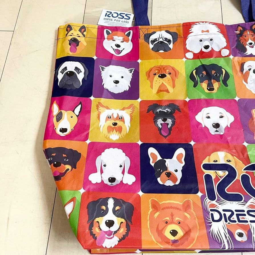Amazon.co.jp: ハワイ限定 ROSS トートバッグ 犬 わんちゃん